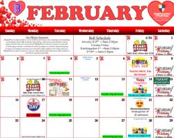 February Calendar